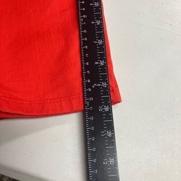 TALBOTS Women’s Red Signature Slim Ankle Jeans Size 2 Inseam 28 - Picture 3 of 10